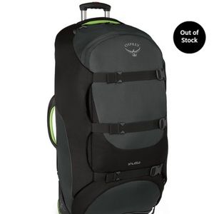 Osprey Shuttle 130L/36” wheeled luggage black